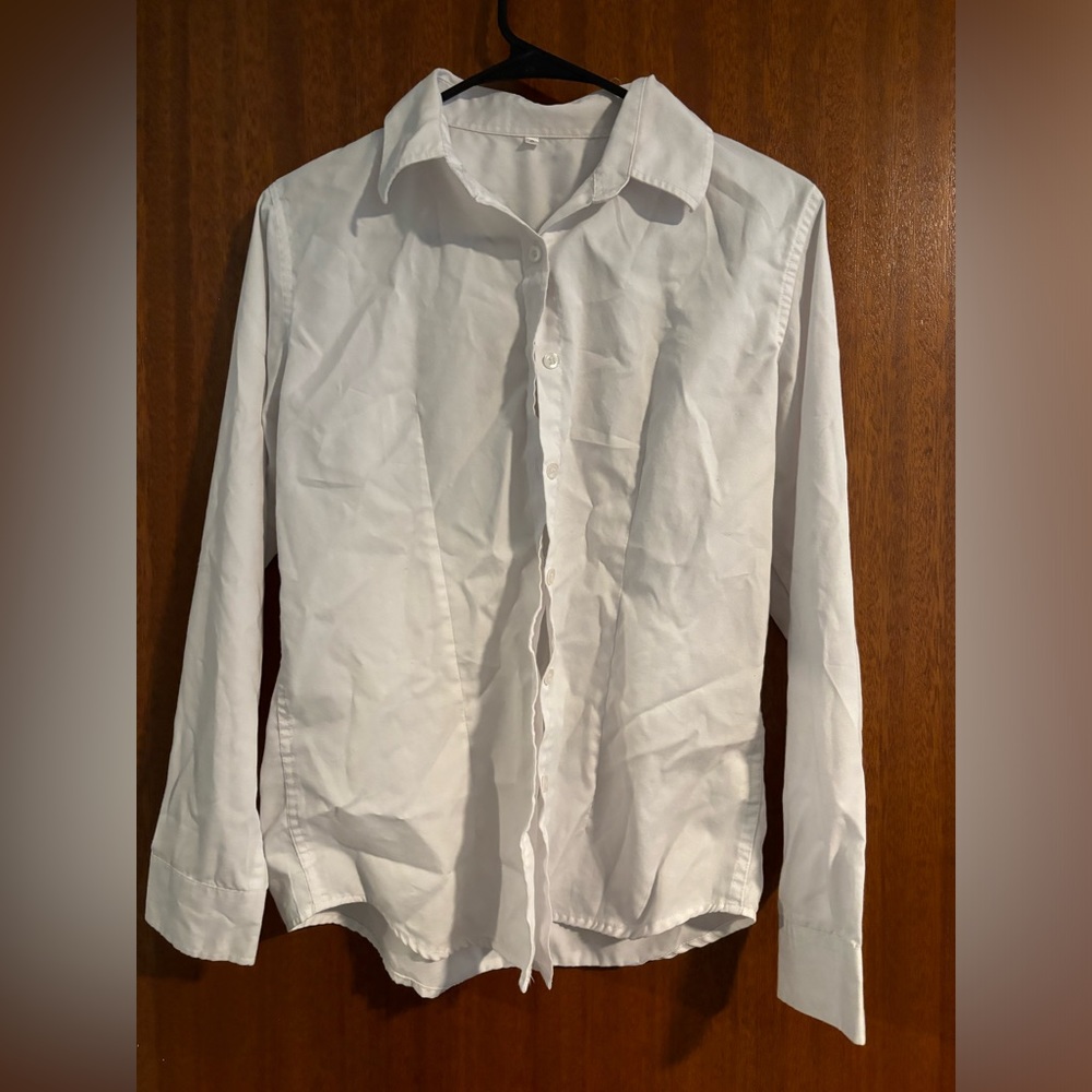 White button up